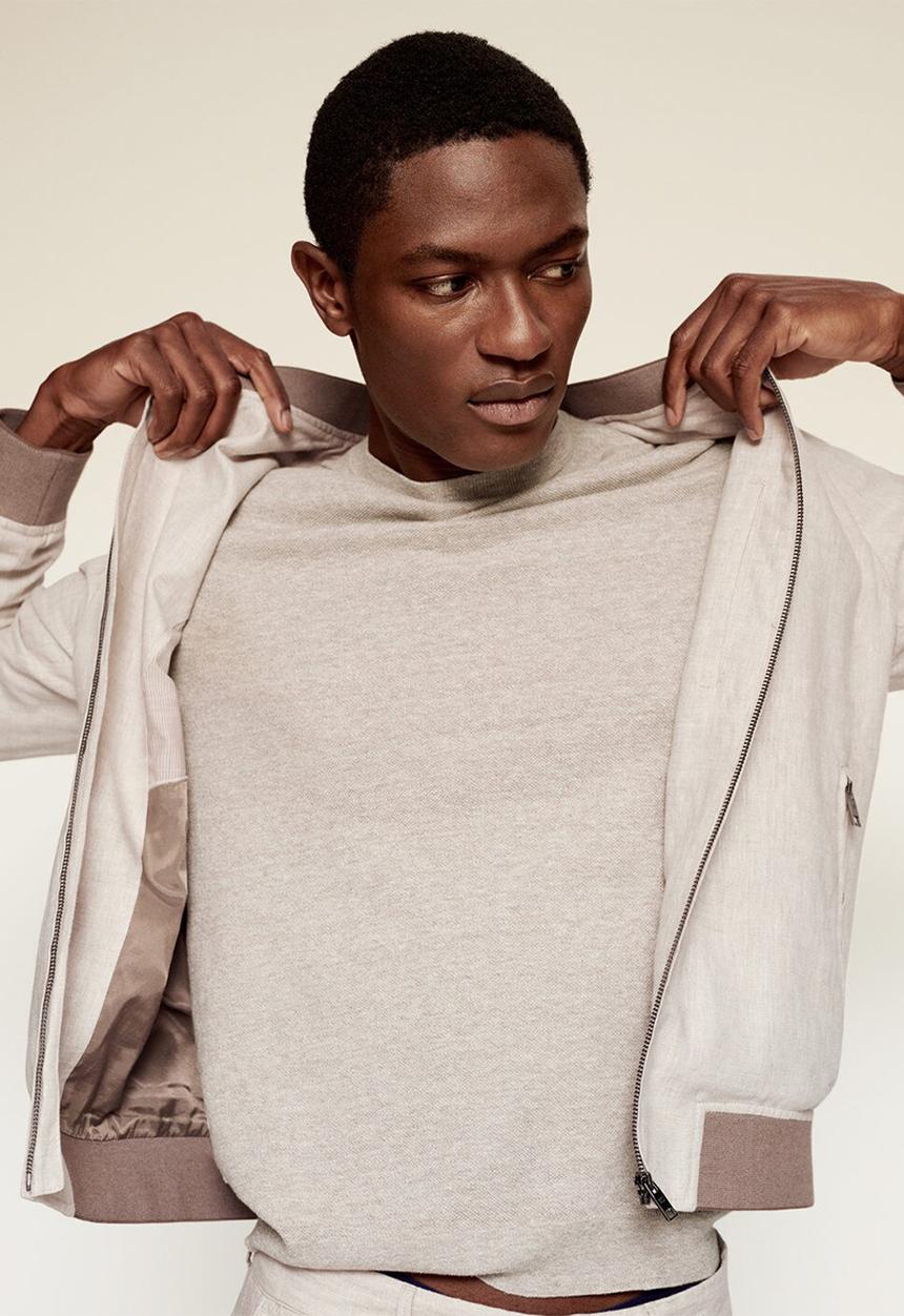 MANGO - Polo shirt andrew - light beige