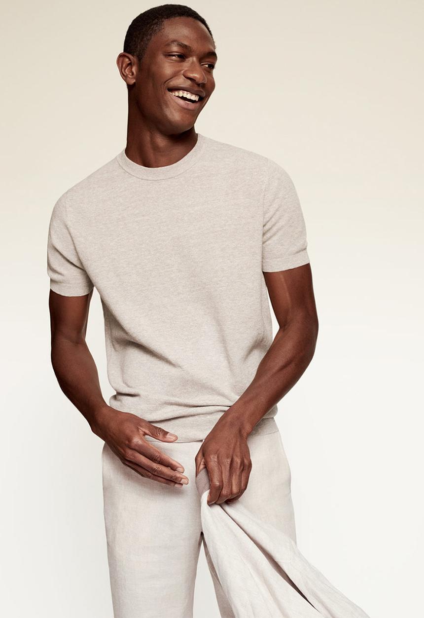 MANGO - Polo shirt andrew - light beige