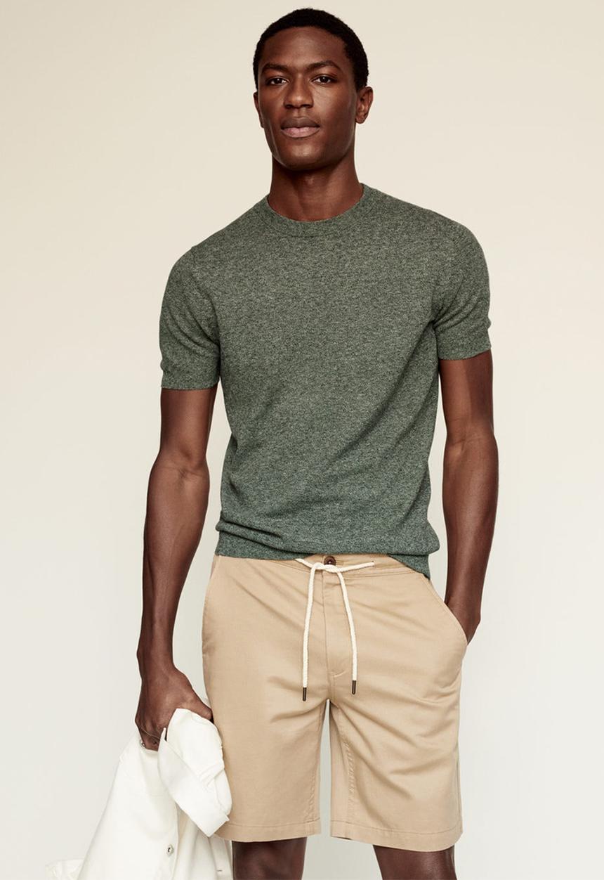 MANGO - Polo shirt andrew - green