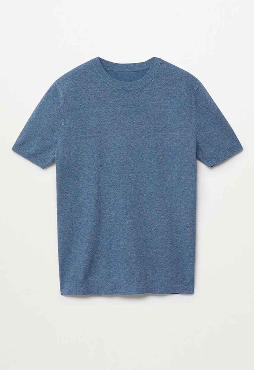 MANGO - Polo shirt andrew - medium blue