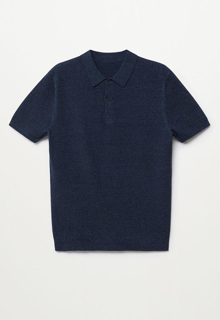 MANGO - Polo shirt andrew - blue