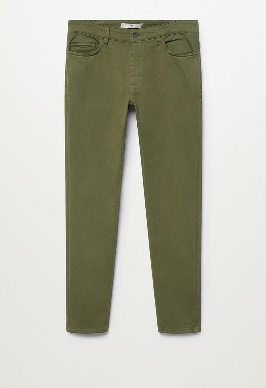 MANGO - Trousers ibiza - khaki 