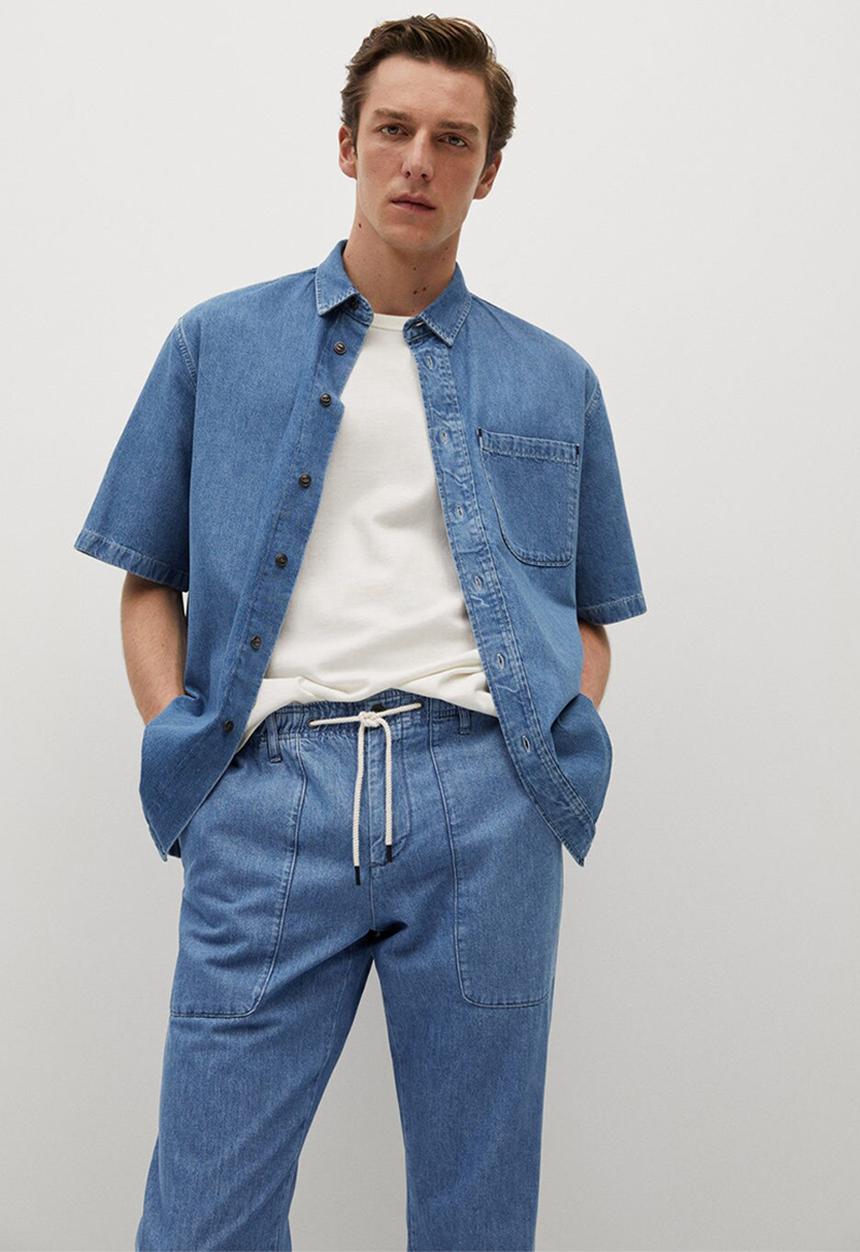 MANGO - Jeans phil - light blue