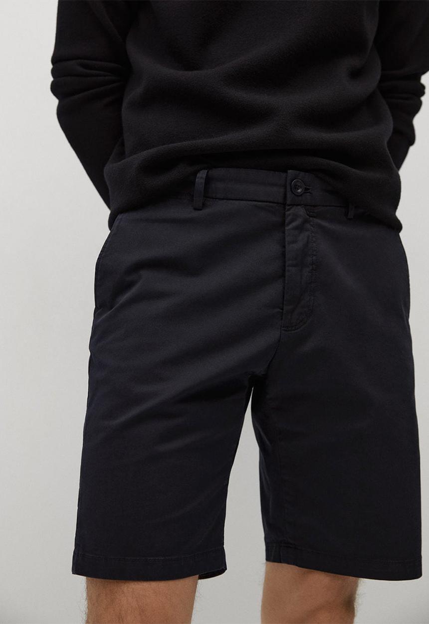 MANGO - Bermuda shorts sans-h - black