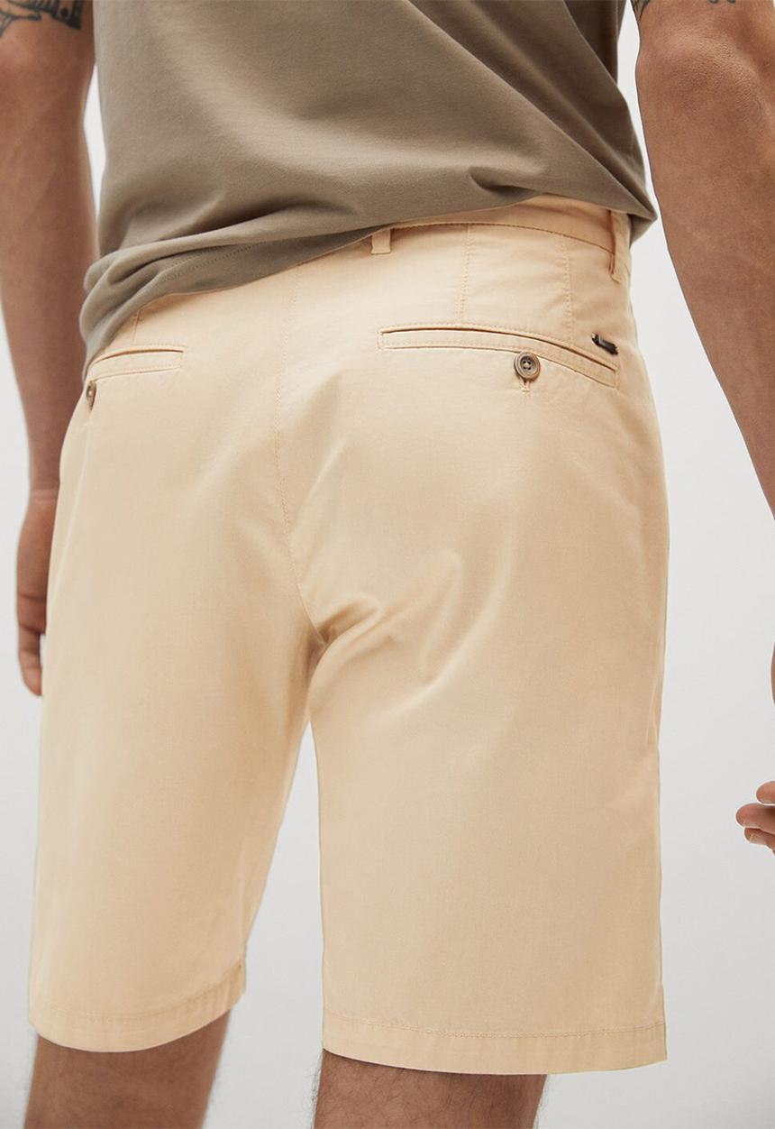 MANGO - Bermuda shorts sans-h - light beige