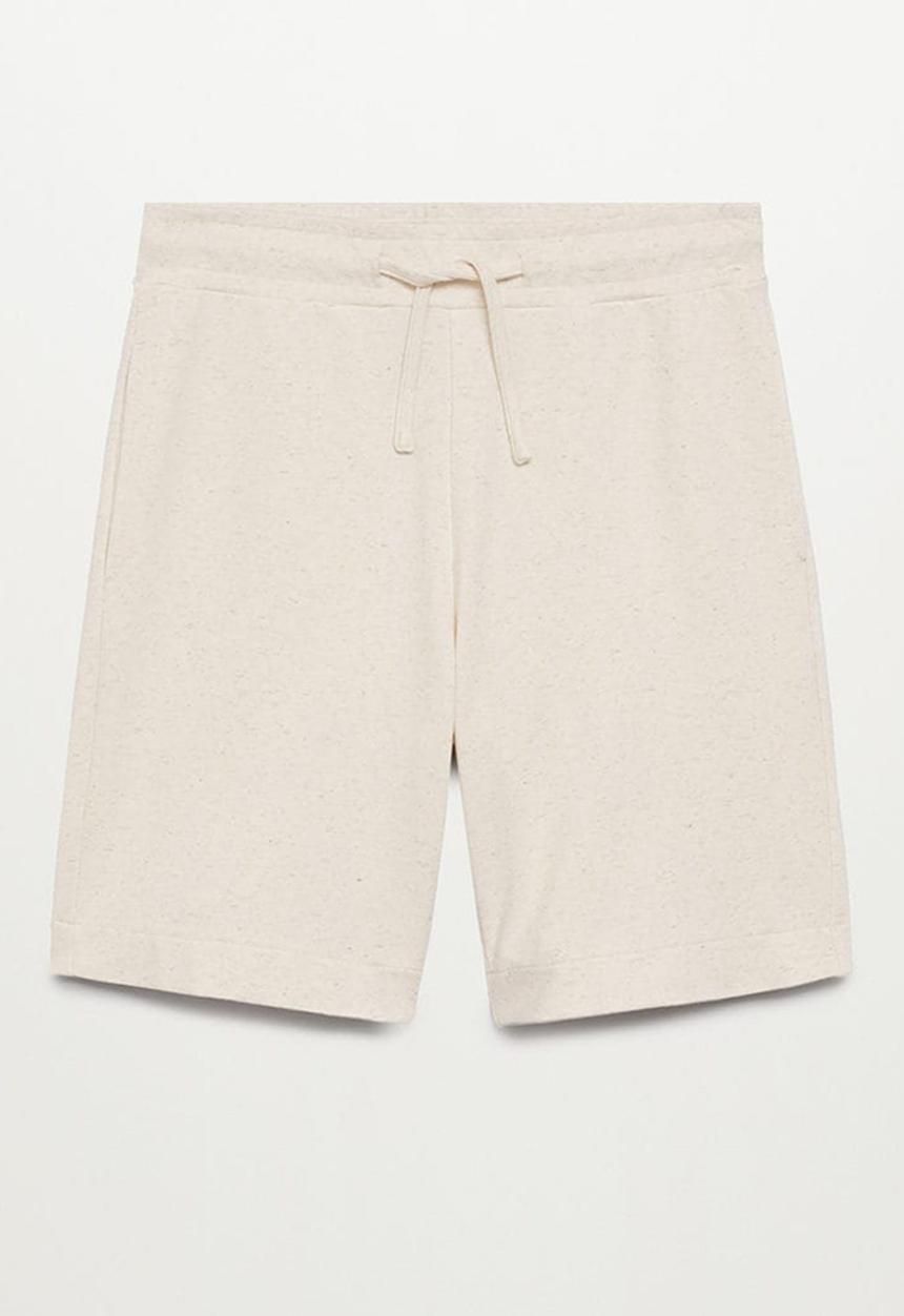 MANGO - Bermuda shorts stones - light beige