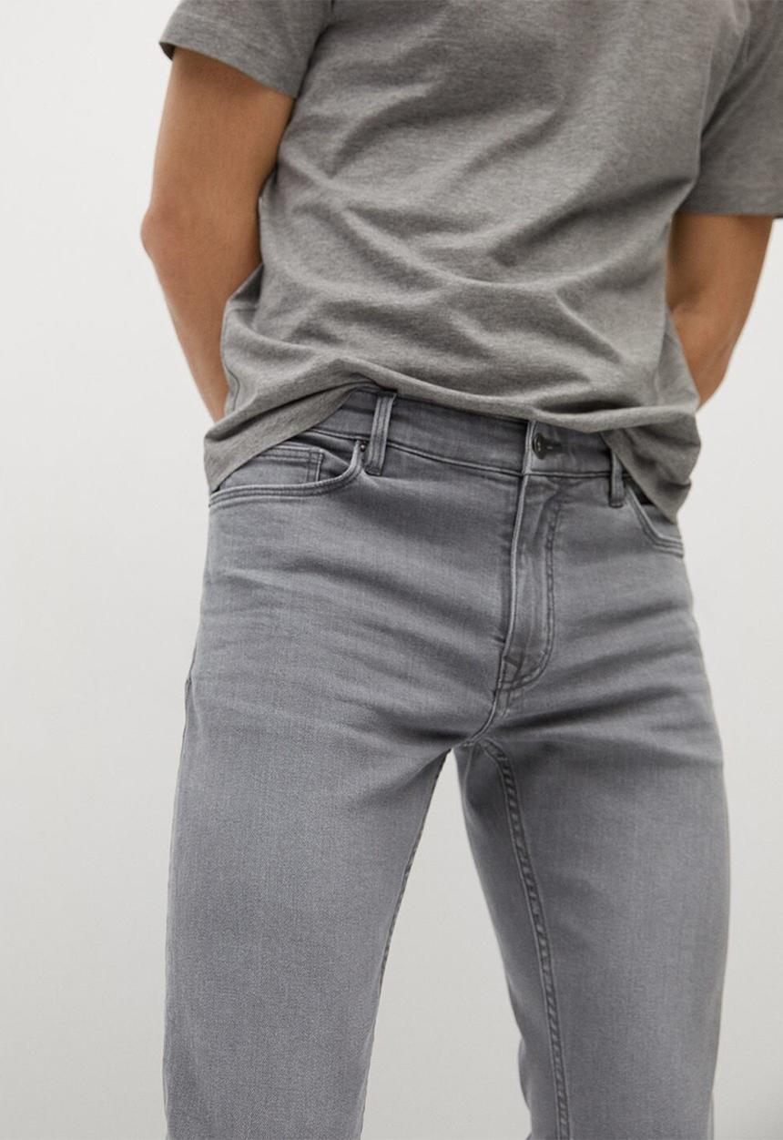 MANGO - Jeans jude - grey