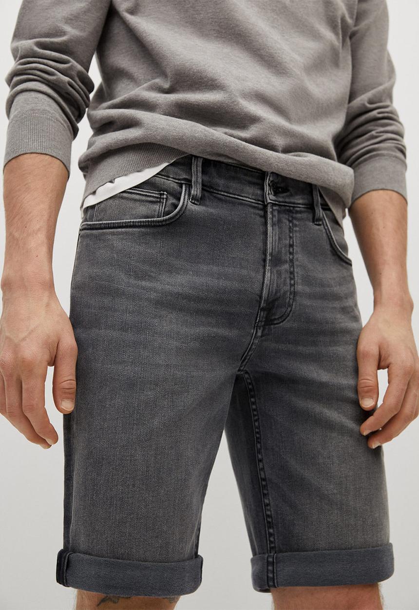 MANGO - Bermuda shorts rock - grey