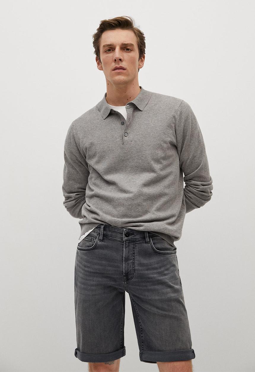 MANGO - Bermuda shorts rock - grey