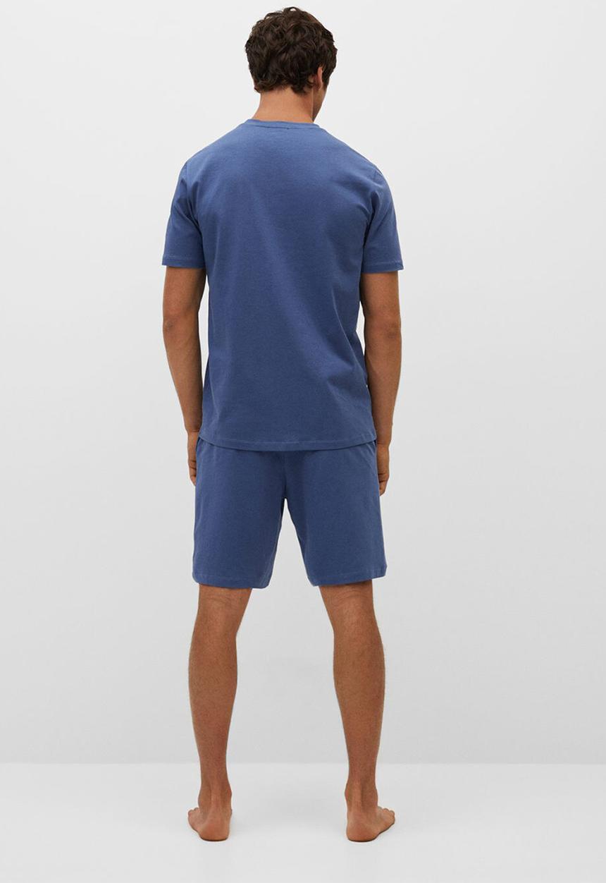 MANGO - Pijama pack begur - medium blue