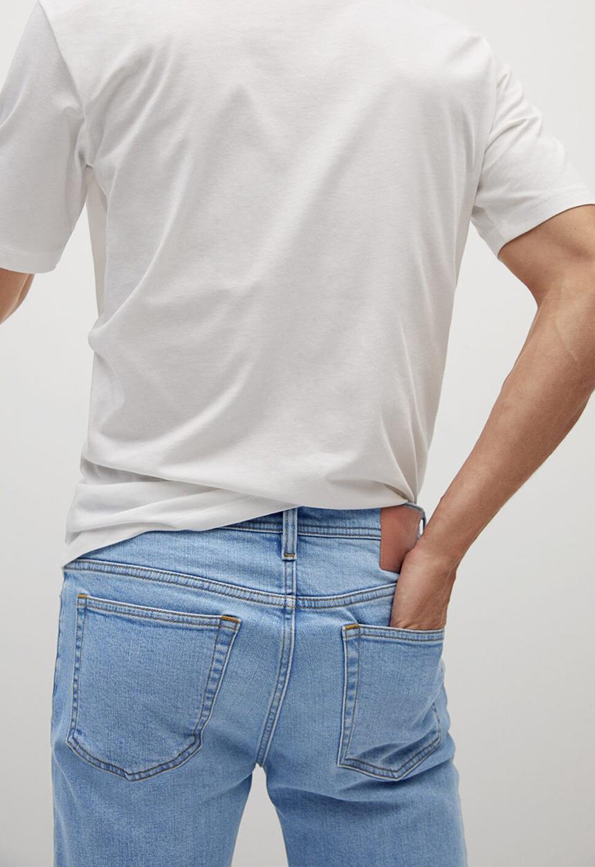 MANGO - Jeans jan - light blue