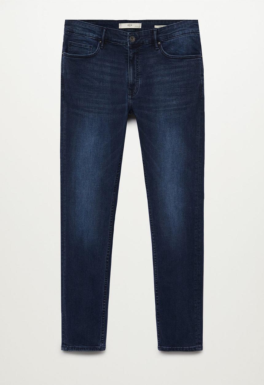 MANGO - Jeans jude - open blue