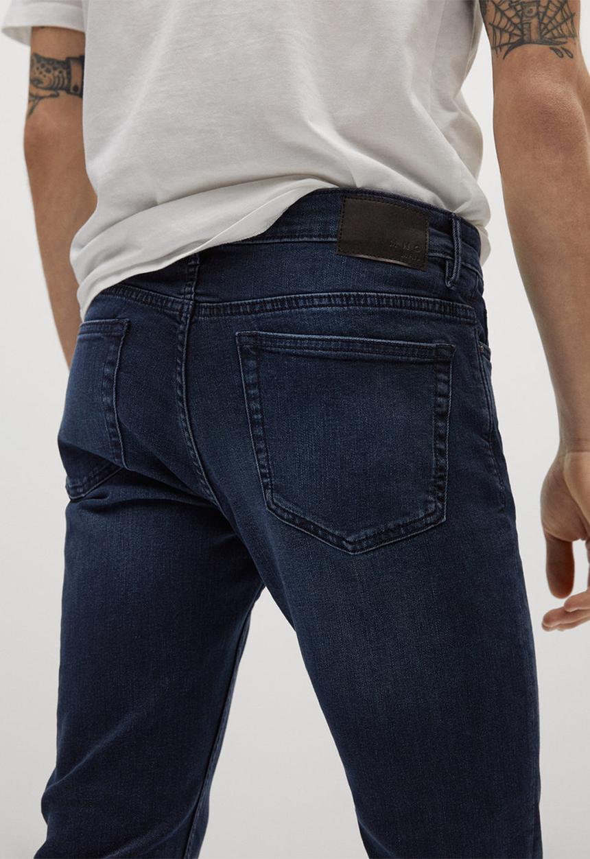 MANGO - Jeans jude - open blue