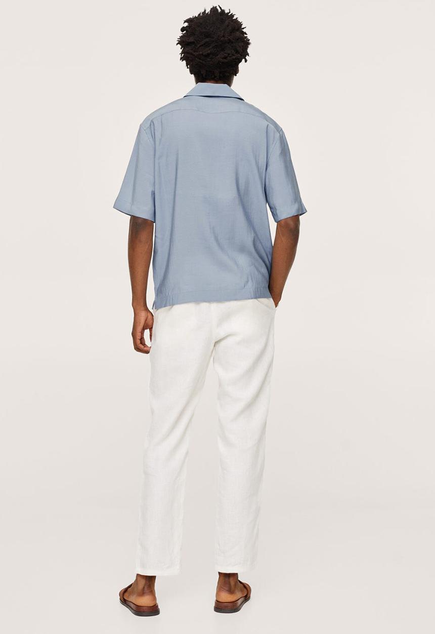 MANGO - Shirt mer - light blue