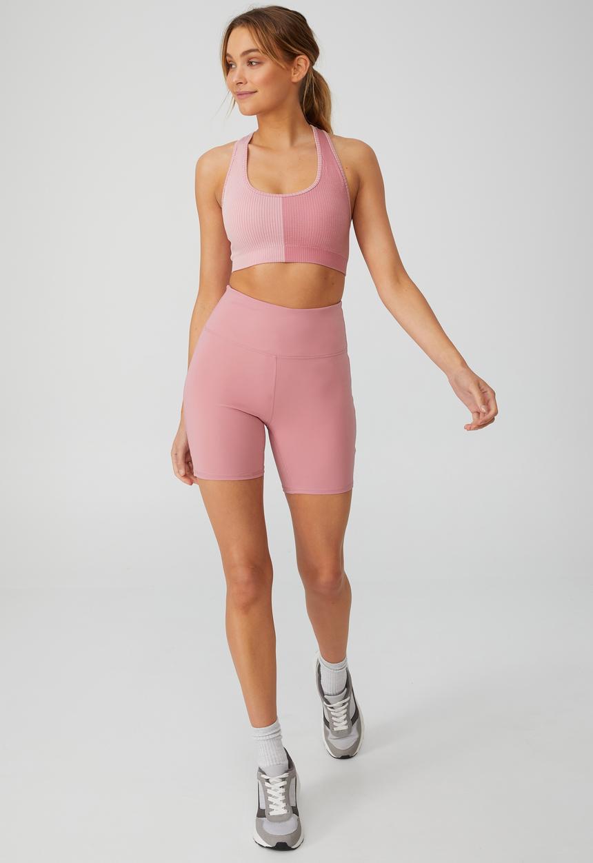 Cotton On - Ultimate booty pocket bike short - pink