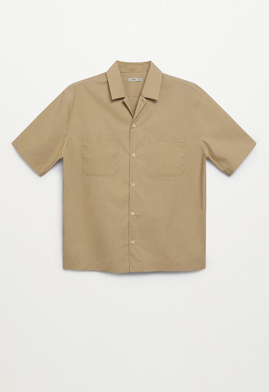 MANGO - Shirt manresa - light beige