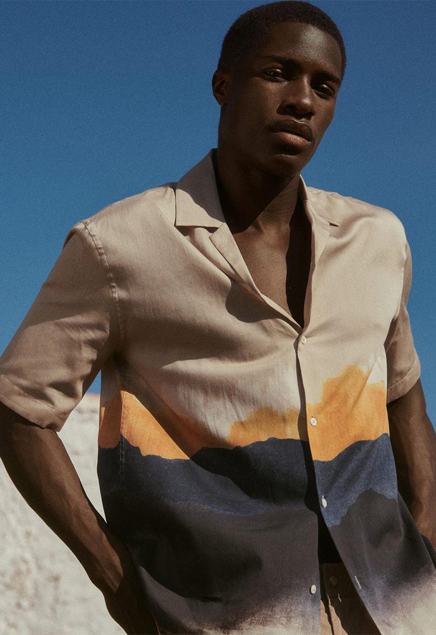 MANGO - Shirt saint - light brown