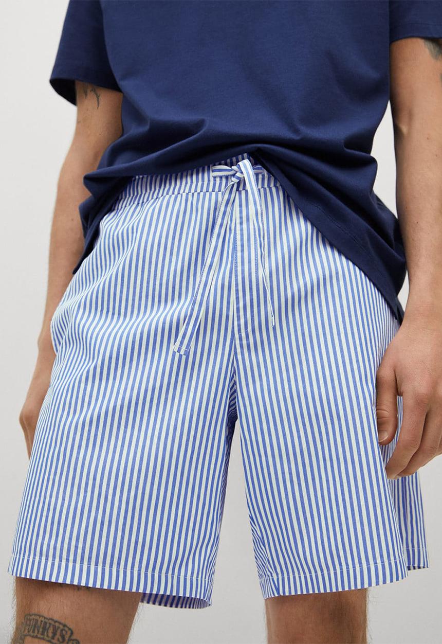 MANGO - Pijama pack savina - medium blue