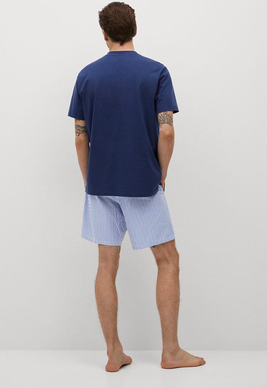 MANGO - Pijama pack savina - medium blue