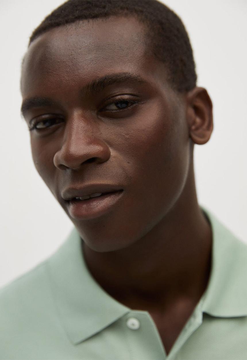 MANGO - Polo shirt rea - light green