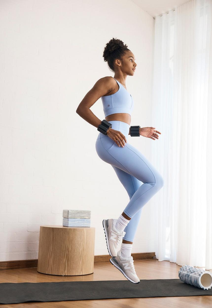 Cotton On - Ultimate booty 7/8 tight - light blue
