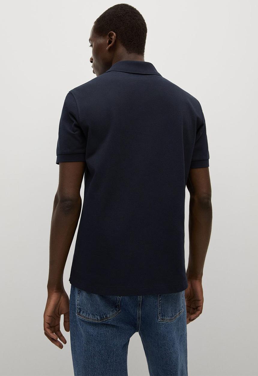 MANGO - Polo shirt rea - navy