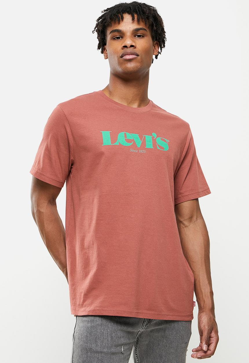 Levi’s® - Short sleeve relaxed fit tee mv ssnl core logo - red 