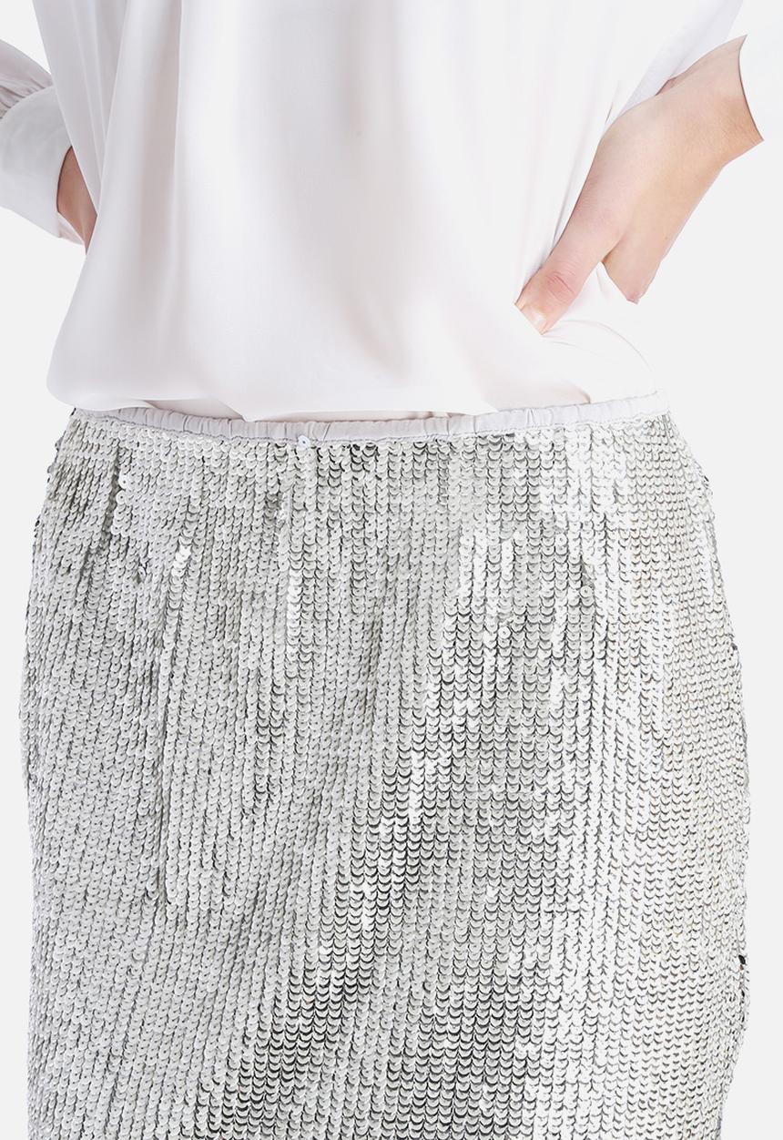 VILA - Shinery Sequin Skirt