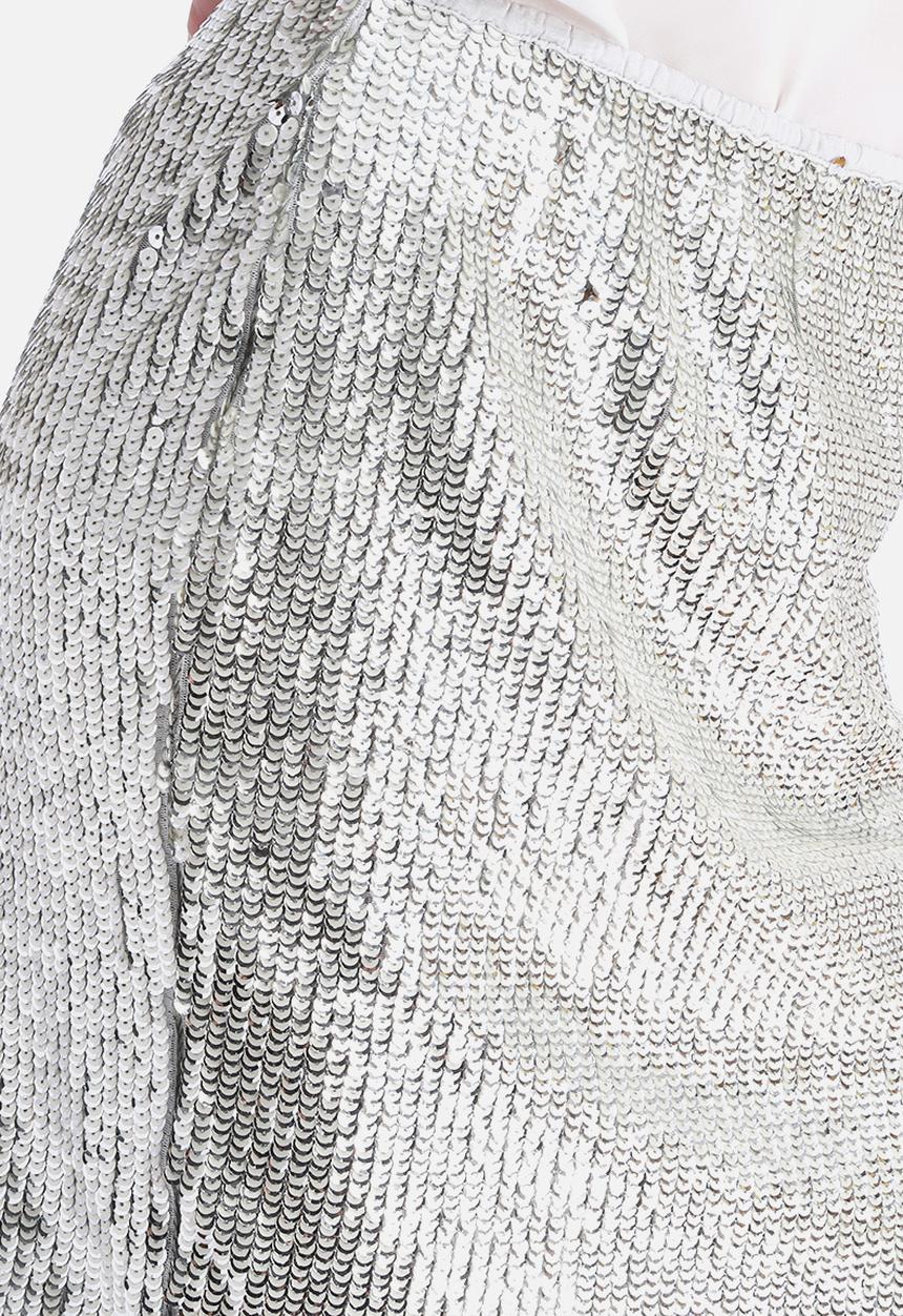 VILA - Shinery Sequin Skirt