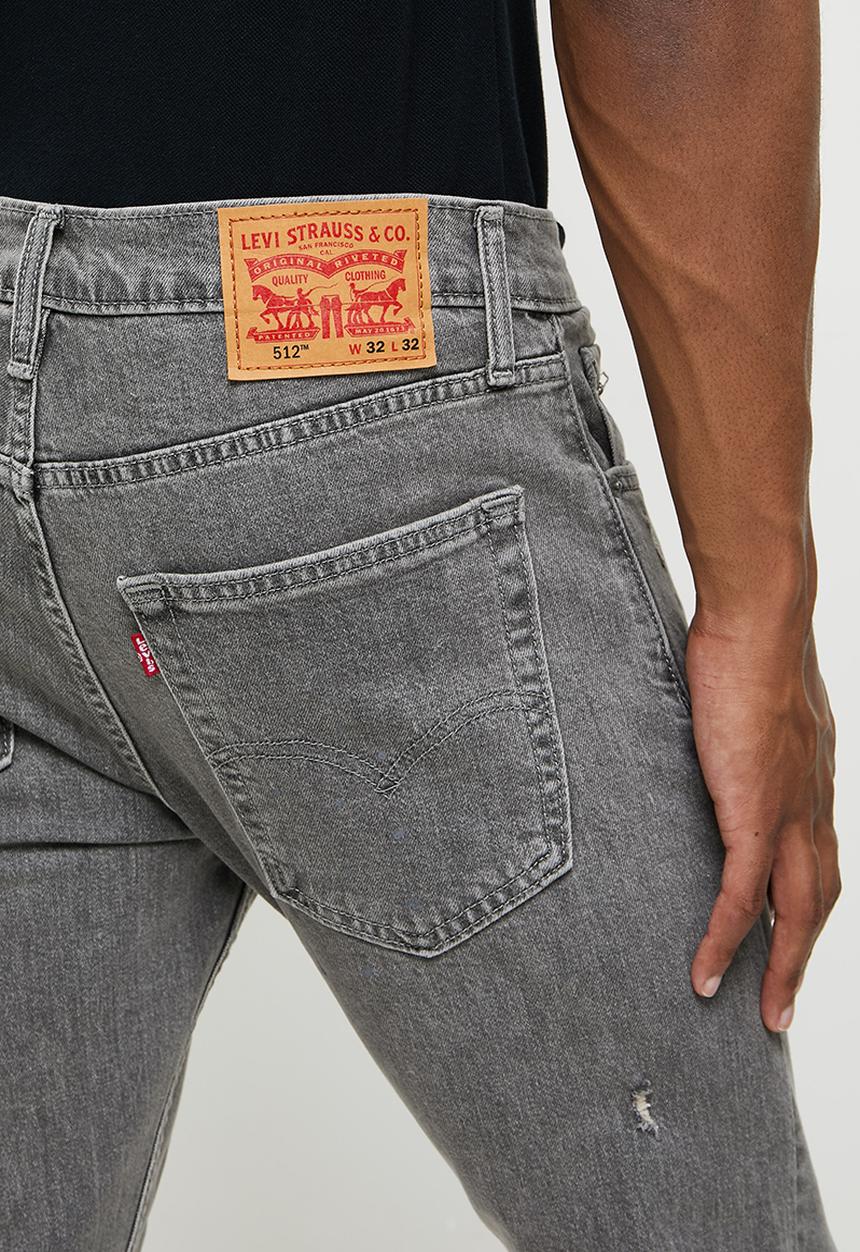 Levi’s® - 512™ Slim taper fun drip adv - grey