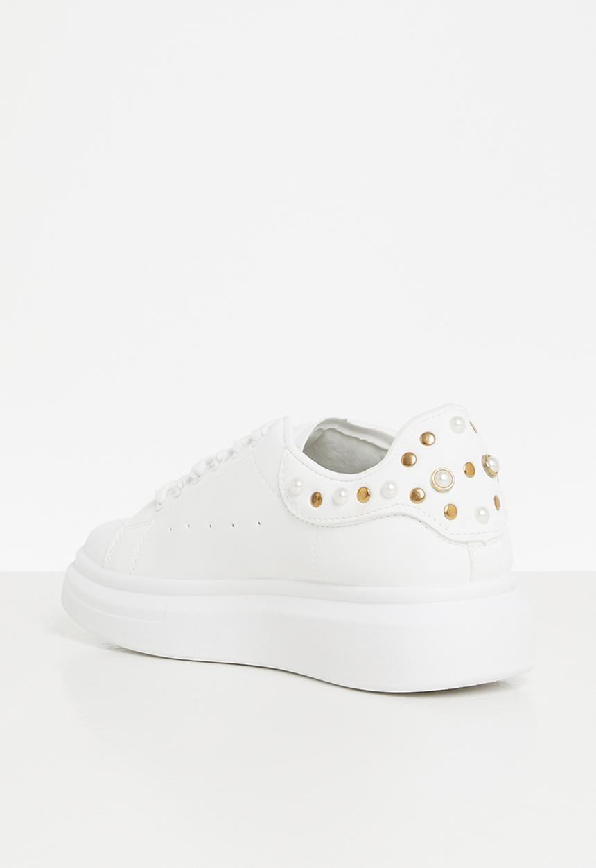 Superbalist - Kean sneaker - white pearl