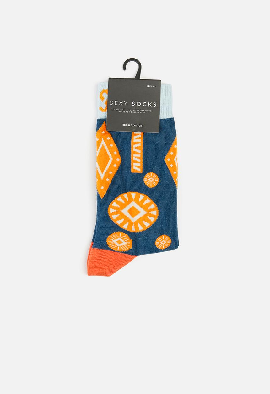 Sexy Socks - Pina colada socks - multi