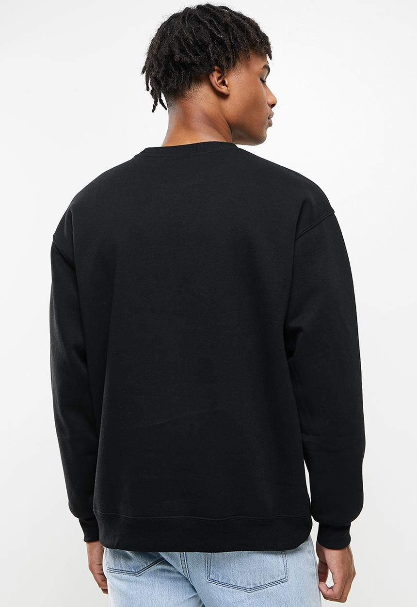 Factorie - Oversized nasa crew - black