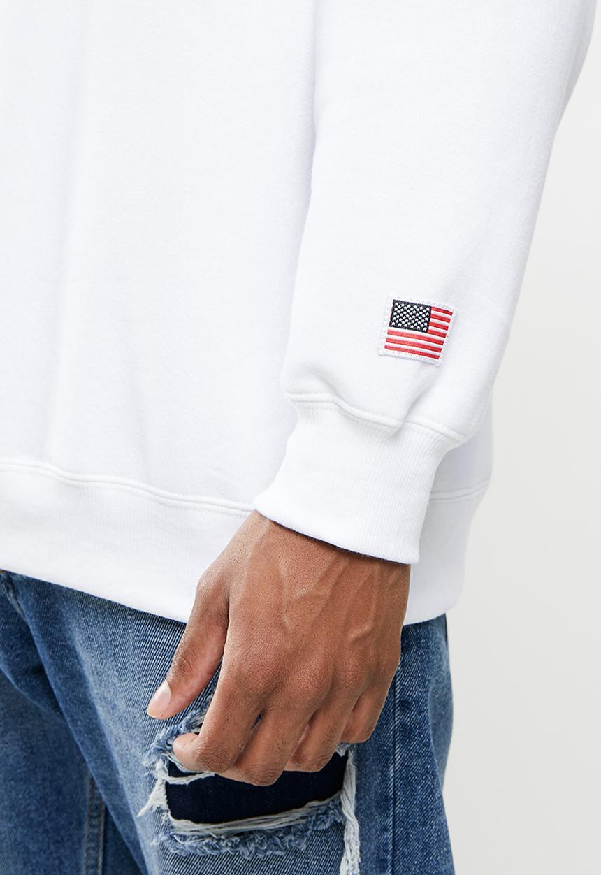 Factorie - Oversized nasa crew - white