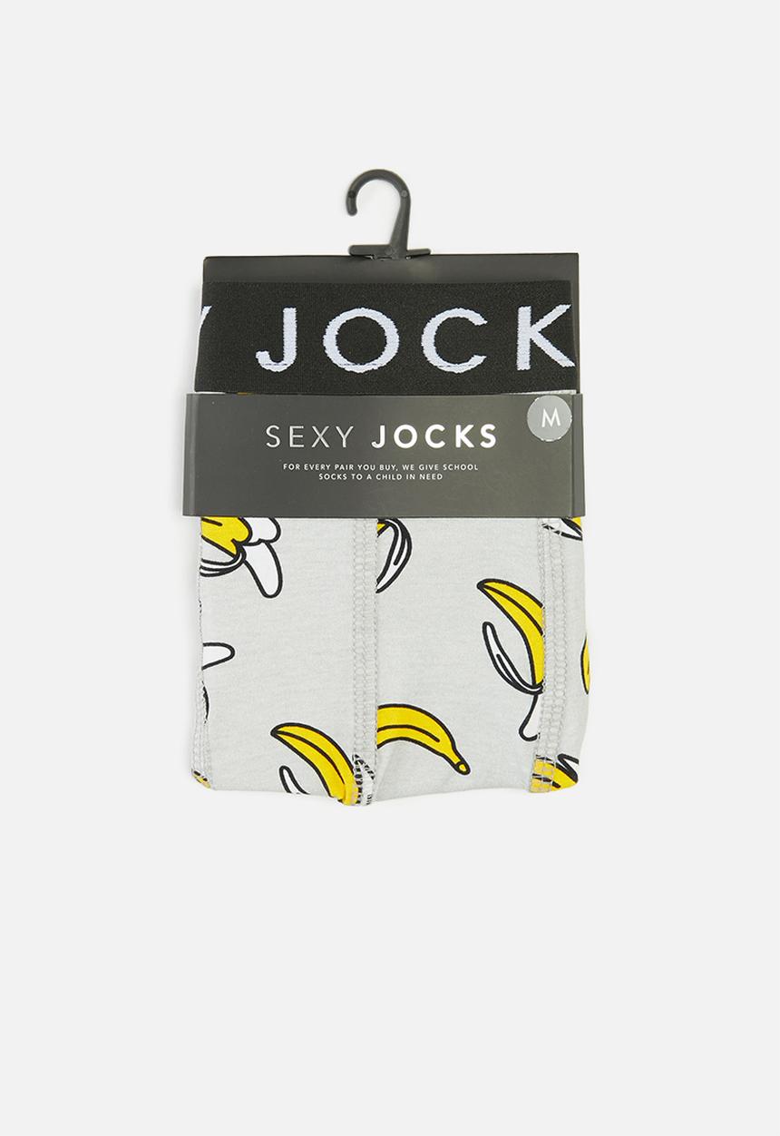 Sexy Socks - Sexy jocks - grey 