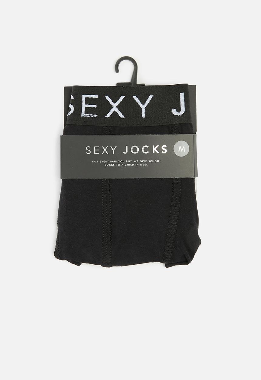 Sexy Socks - Sexy jocks - black