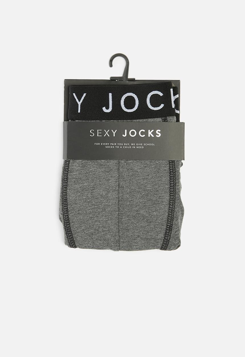 Sexy Socks - Sexy jocks - dark grey 
