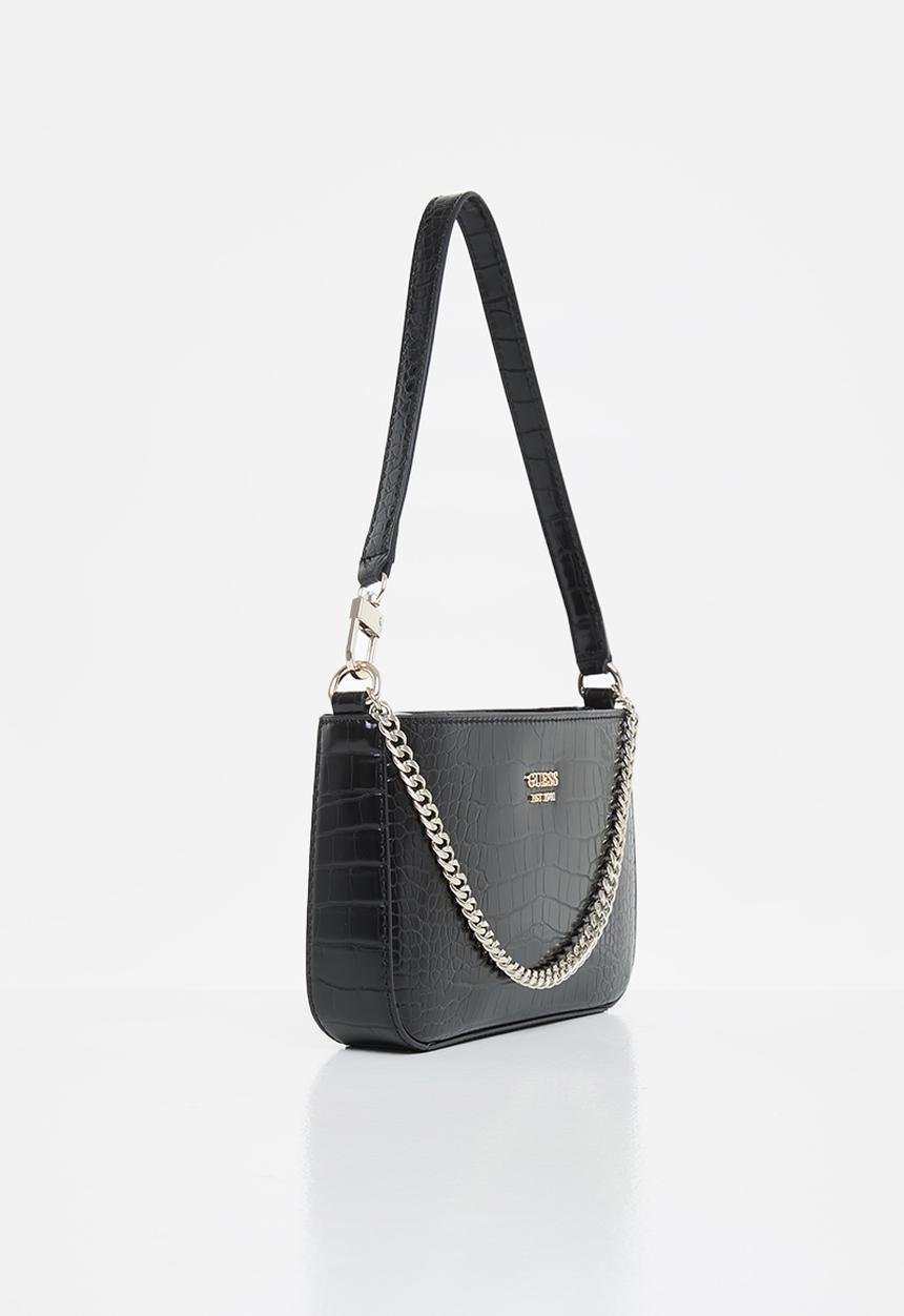 GUESS - Katey mini top zip shoulder - black