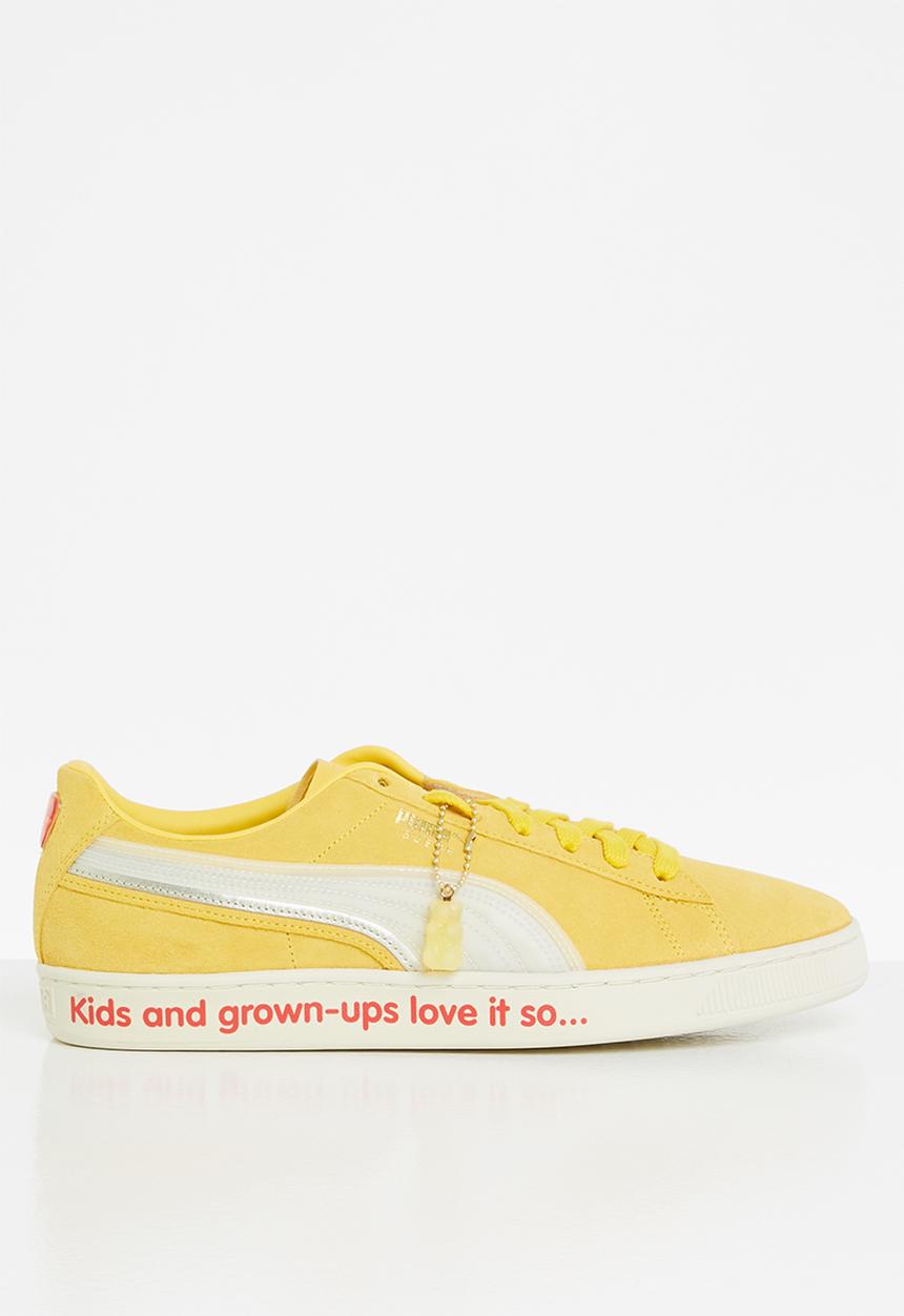 PUMA - Suede triplex haribo - mimosa-whisper white