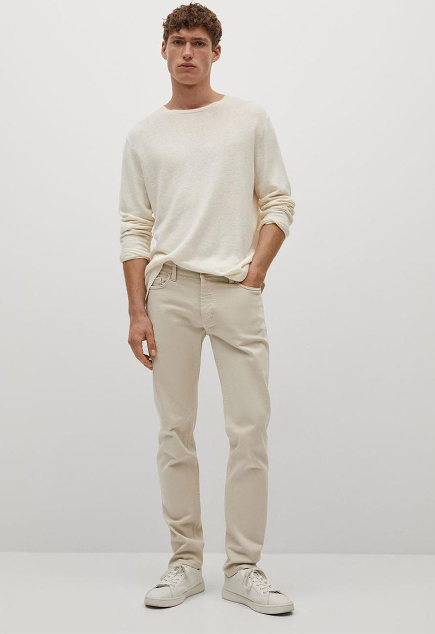 MANGO - Trousers ibiza - light beige