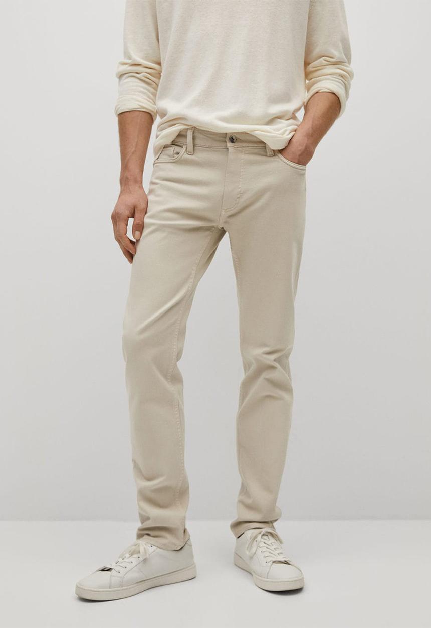 MANGO - Trousers ibiza - light beige