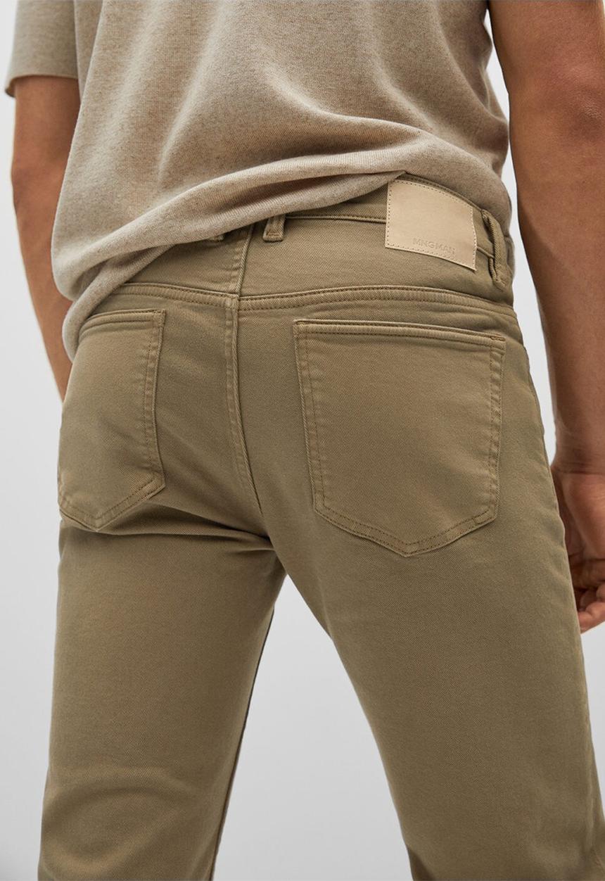 MANGO - Trousers ibiza - medium brown