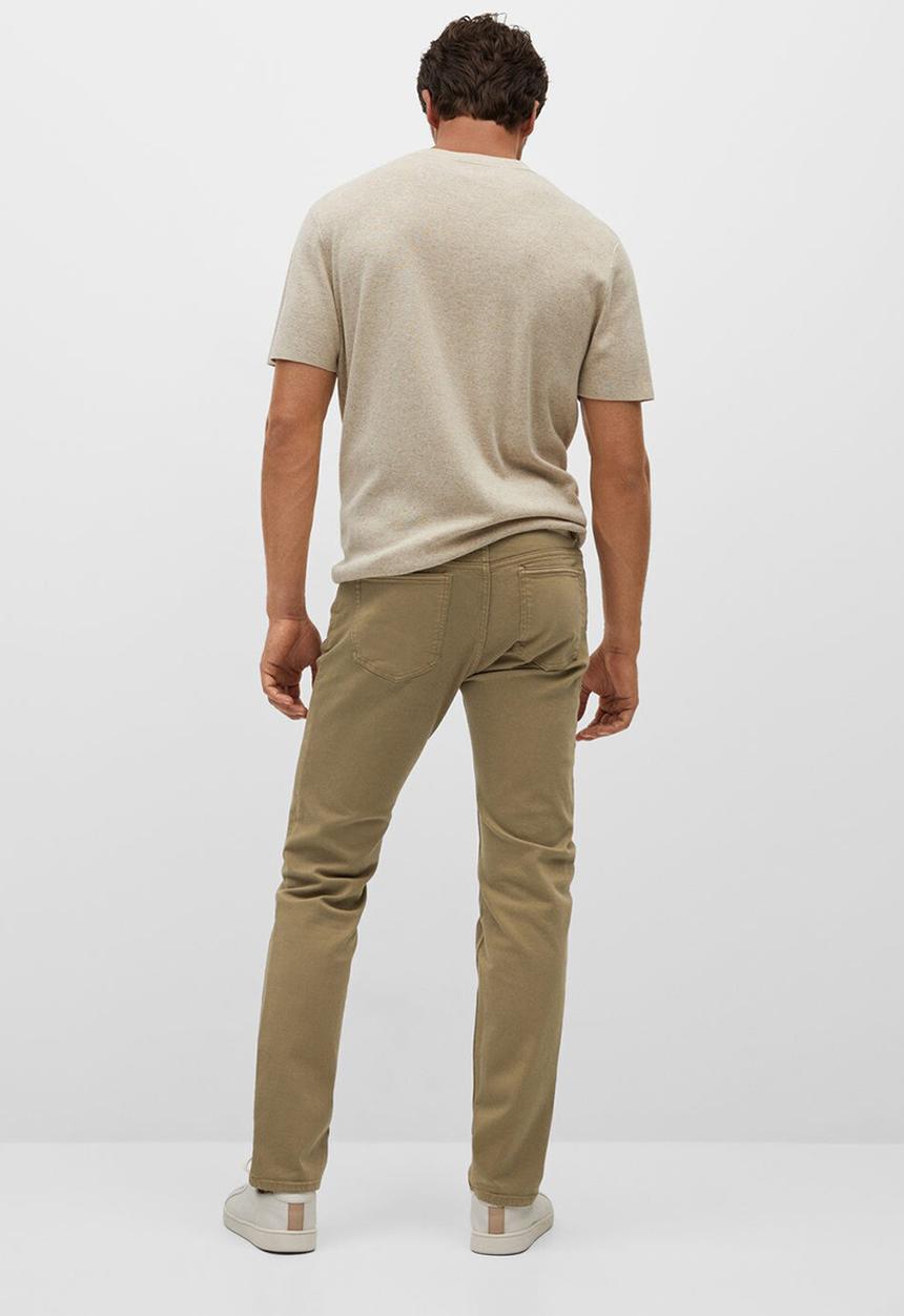 MANGO - Trousers ibiza - medium brown