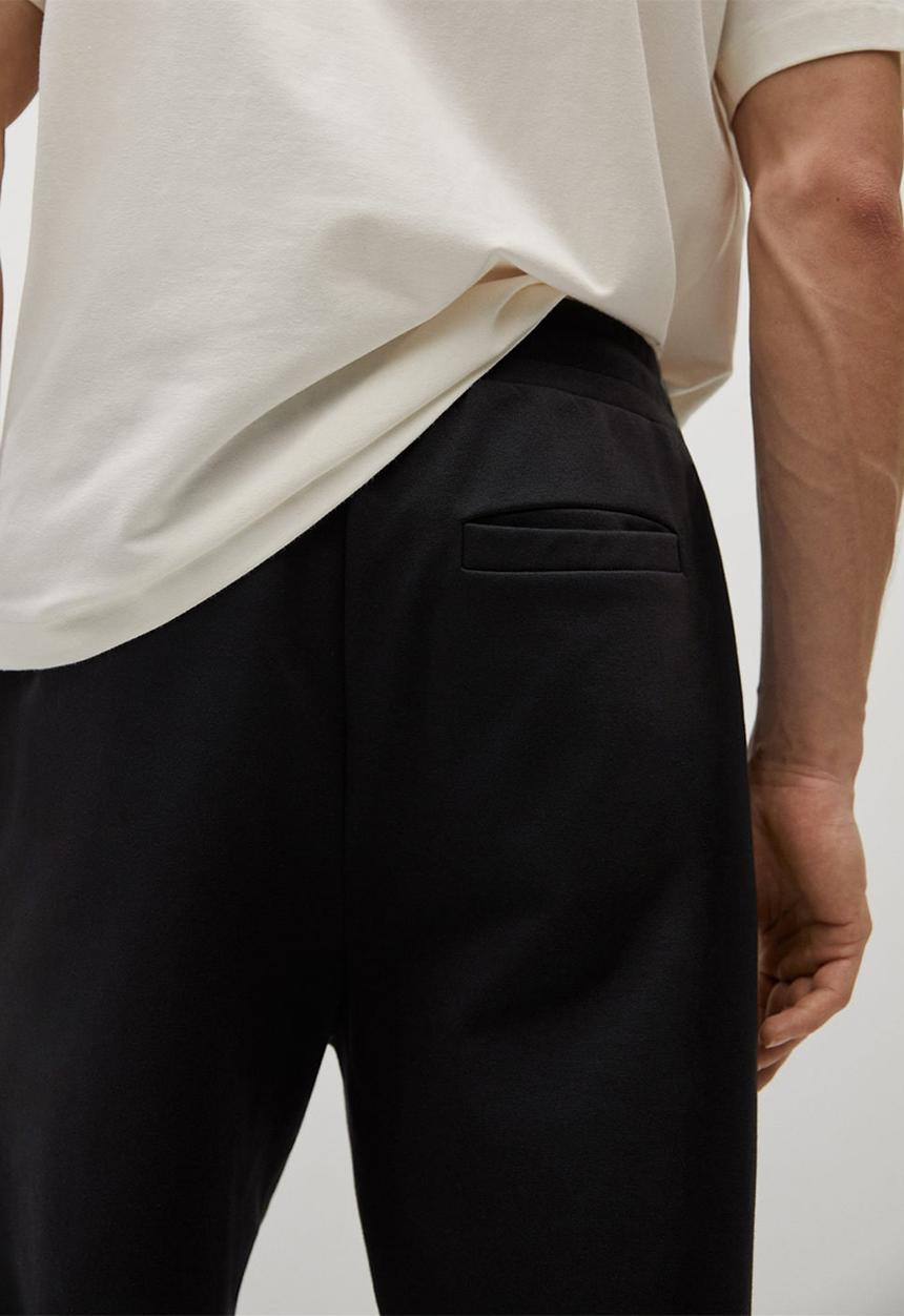 MANGO - Trousers juniusp - black