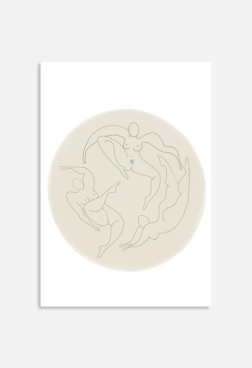 Elsje Designs - Naked printed set of 3