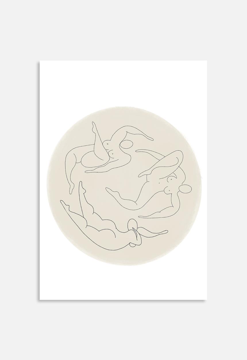 Elsje Designs - Naked printed set of 3