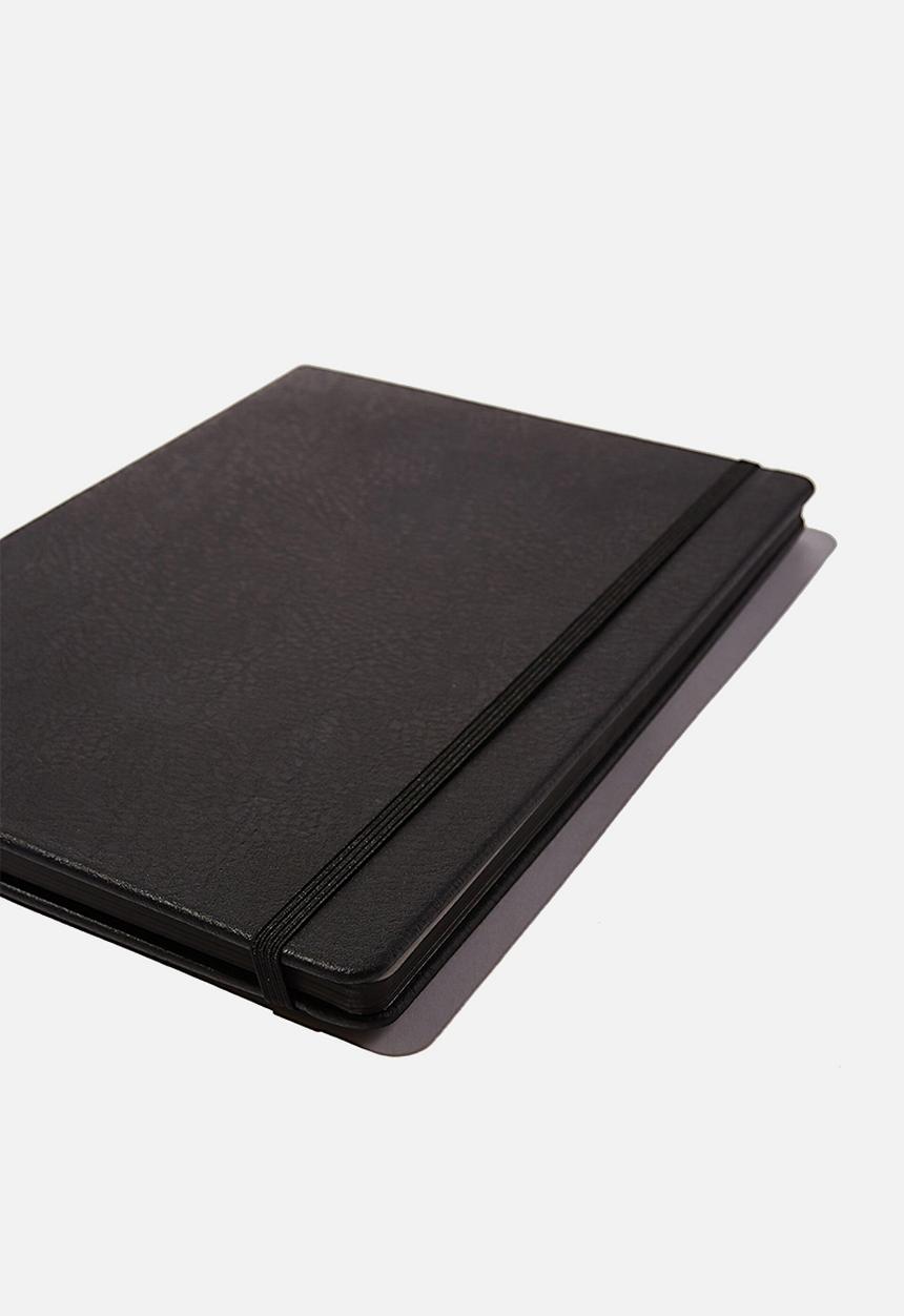 Typo - A4 buffalo journa l- jet black