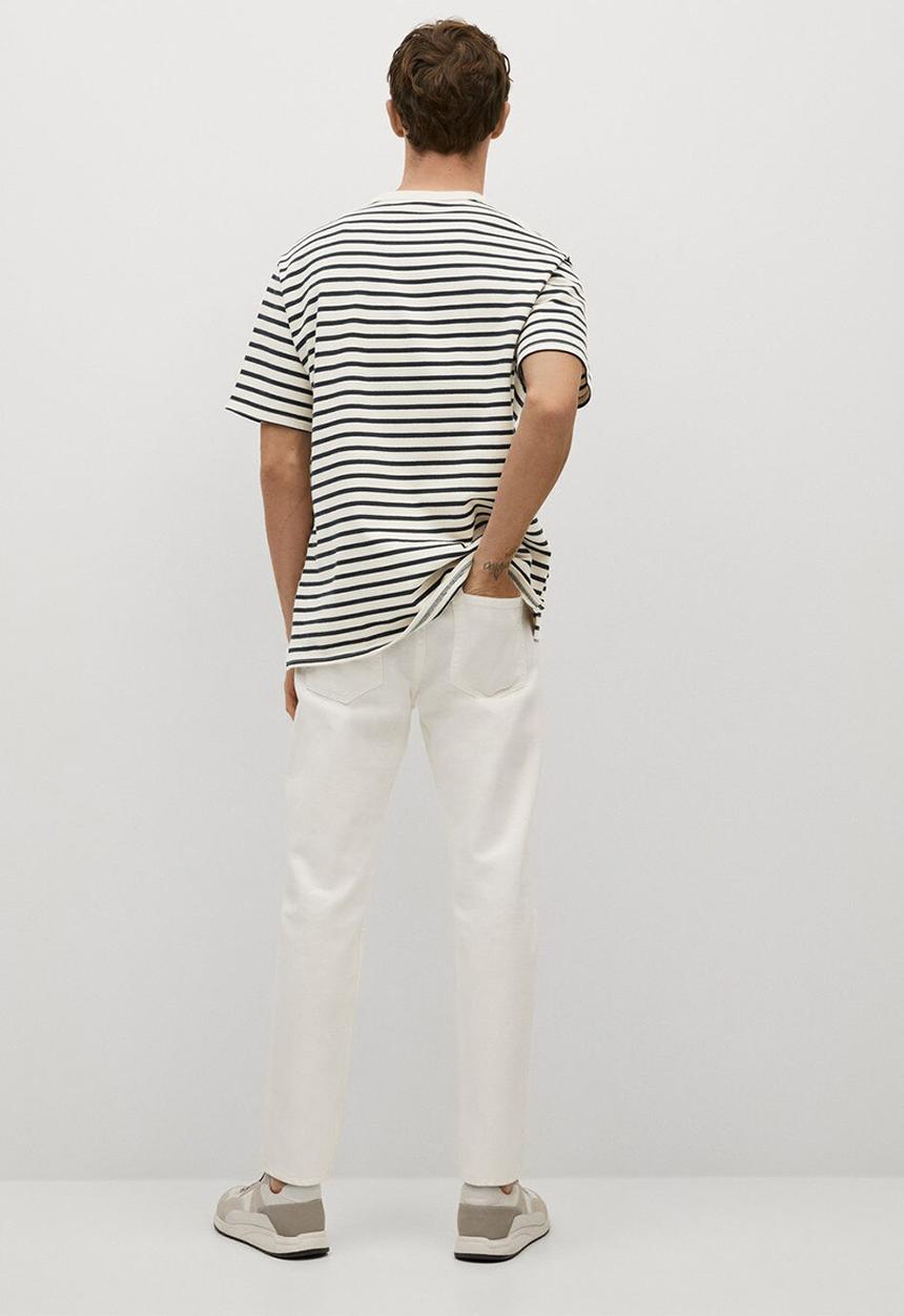 MANGO - T-shirt attis  - natural