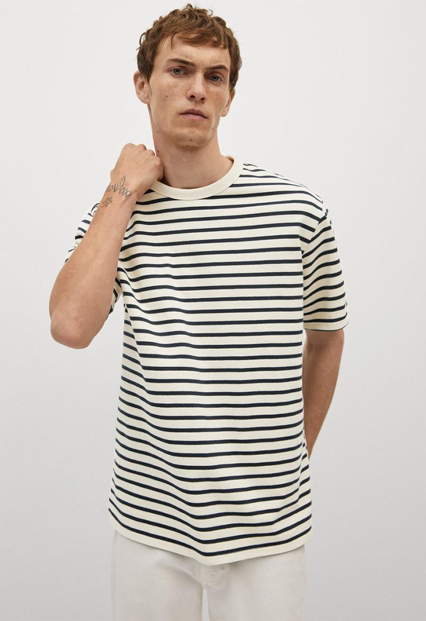 MANGO - T-shirt attis  - natural