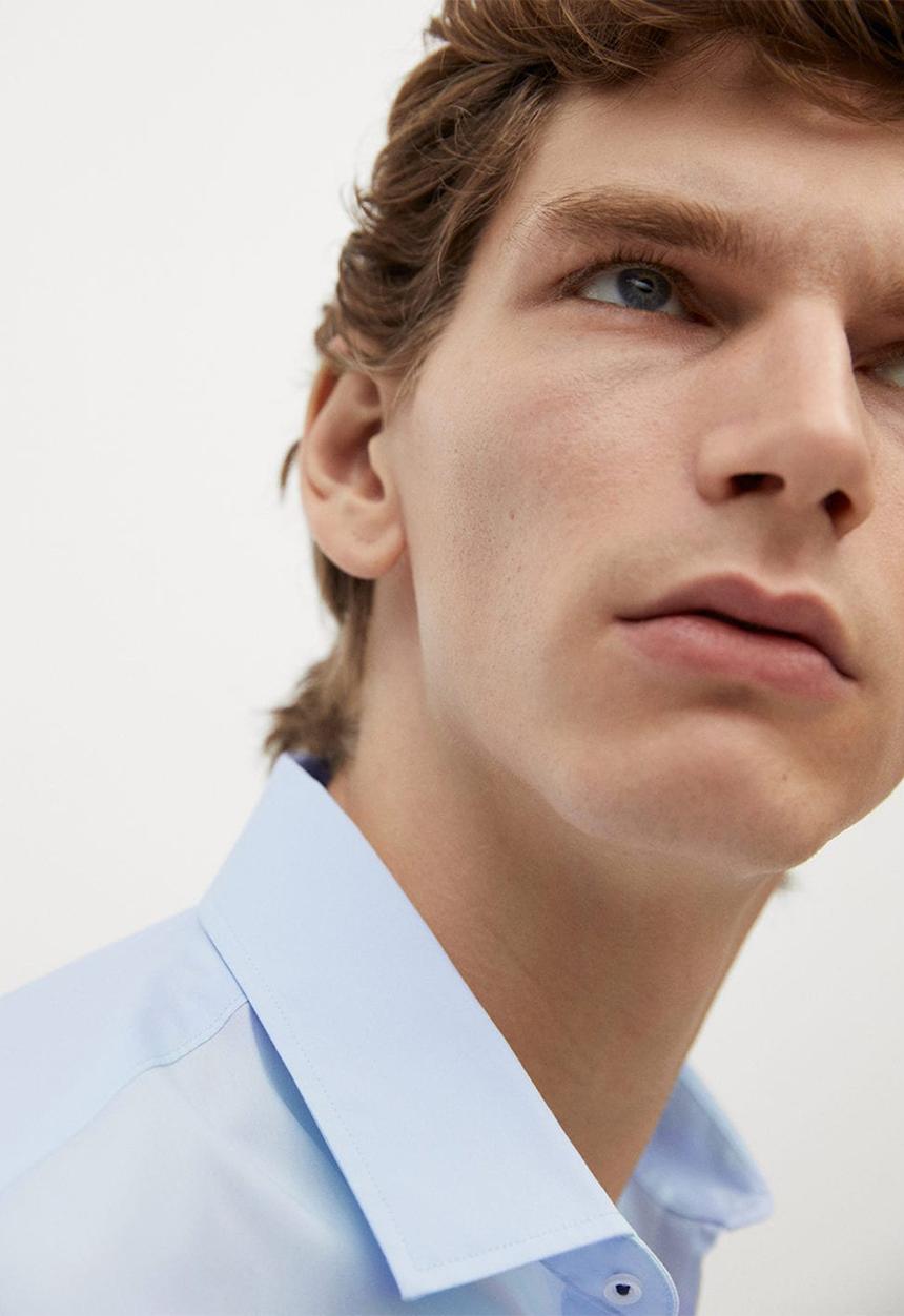 MANGO - Shirt play - light blue